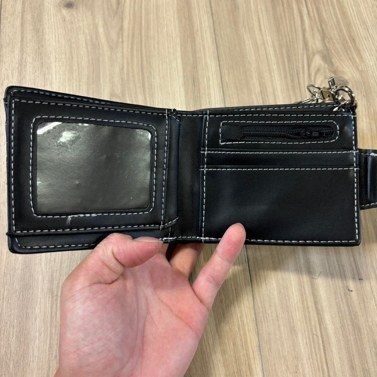 0230 - Grunge Skull Wallet