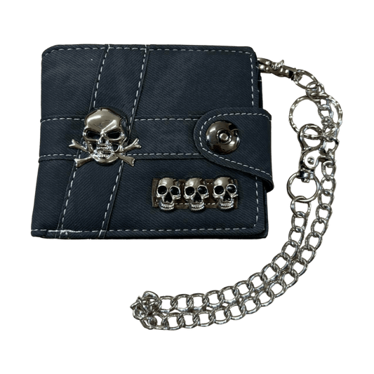 0230 - Grunge Skull Wallet