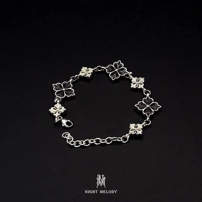 Night Melody Sakura Bracelet (.925 Silver)
