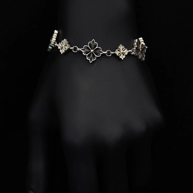 .925 Midnight Sakura Bracelet
