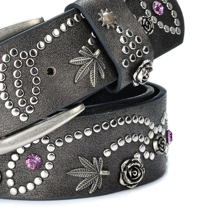 Midnight Bloom Belt