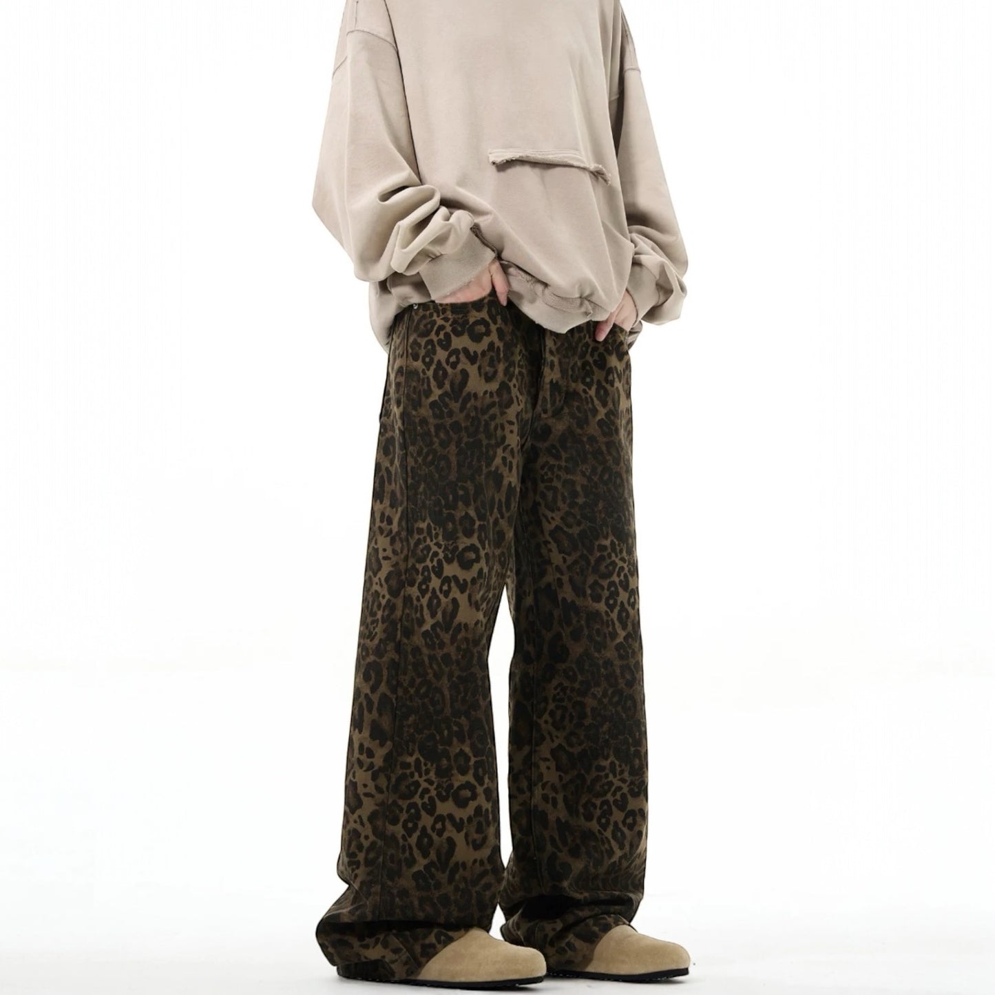 Madwitch Cheetah Flare Jeans