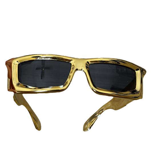 0144 - Gold Chrome Sunglasses