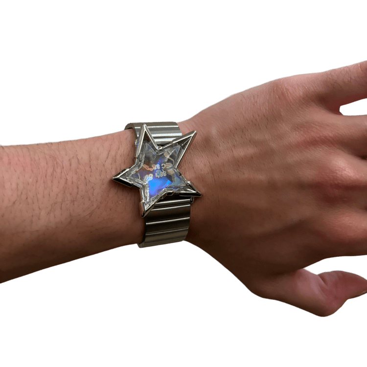 0172 - Crystal Star Watch Bracelet