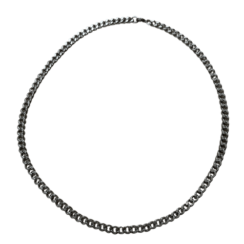 0274 - 7mm Stainless Steel Cuban Chain