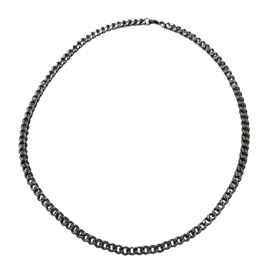 0274 - 7mm Stainless Steel Cuban Chain