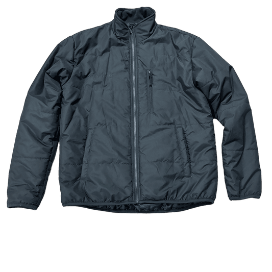 0380 - Gray Puffer Zip-Up Jacket