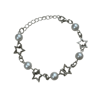 0289 - Y2K Pearl Star Bracelet