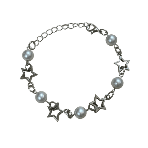 0289 - Y2K Pearl Star Bracelet