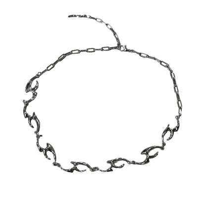 0335 - Abstract Fire Chocker/Chain