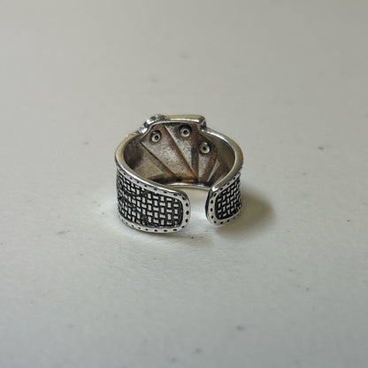 0312 - Poker Rhinestone Ring