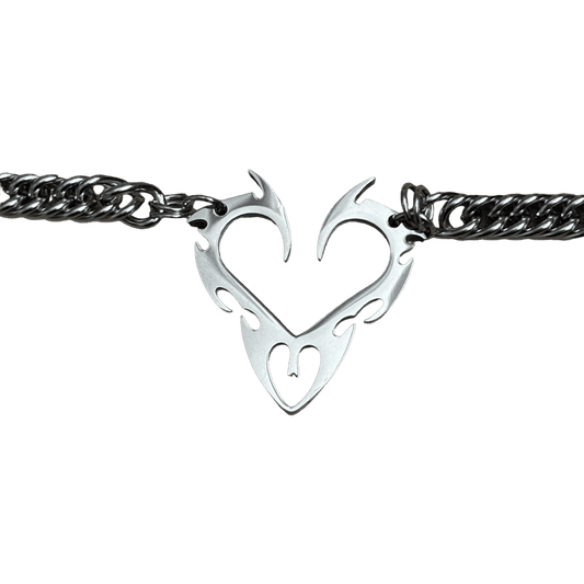 0257 - Heart Pendant Chain