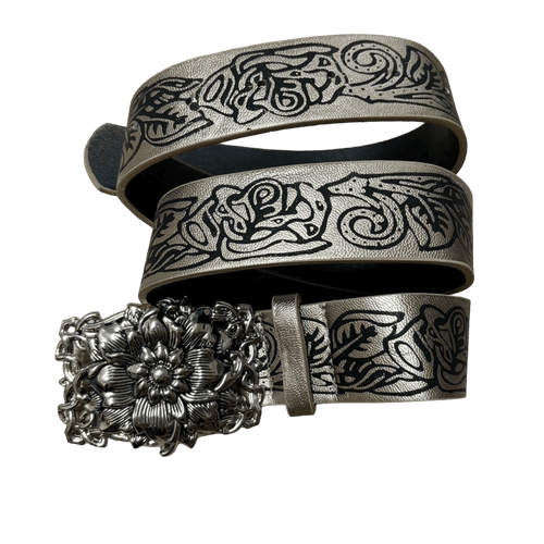 Rose Buckle Belt