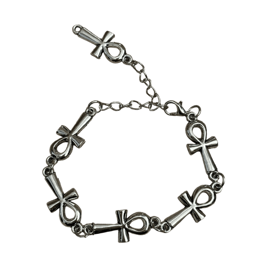 0215 - Ankh Cross Bracelet