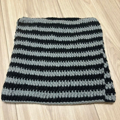 Knitted Ears Beanie (cement)
