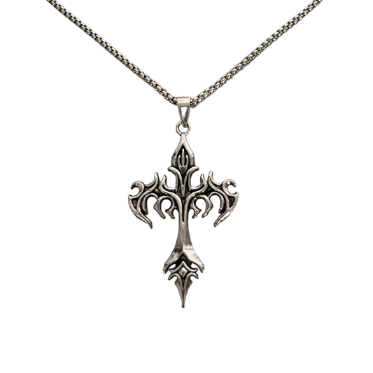 0259 - Vamp Cross Necklace