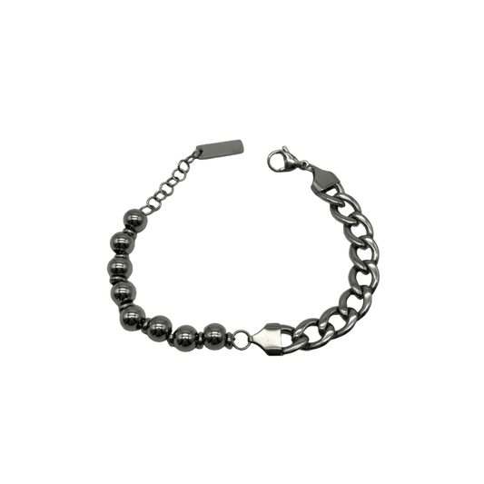 0250 - Cuban X Bead Bracelet