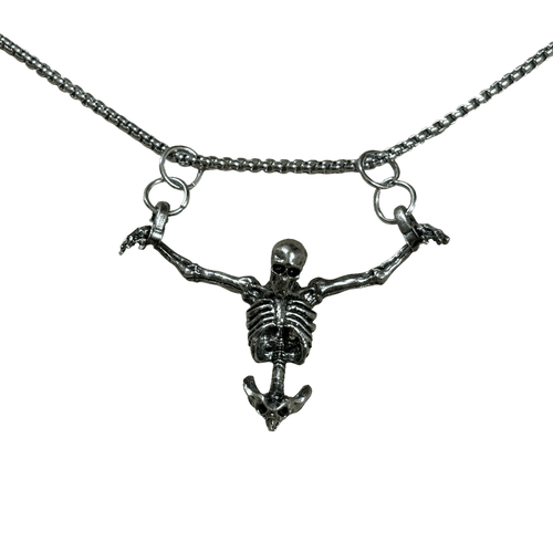 0178 - Hanging Skeleton Necklace