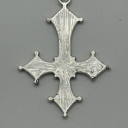 0281 - Inverted Cross Necklace