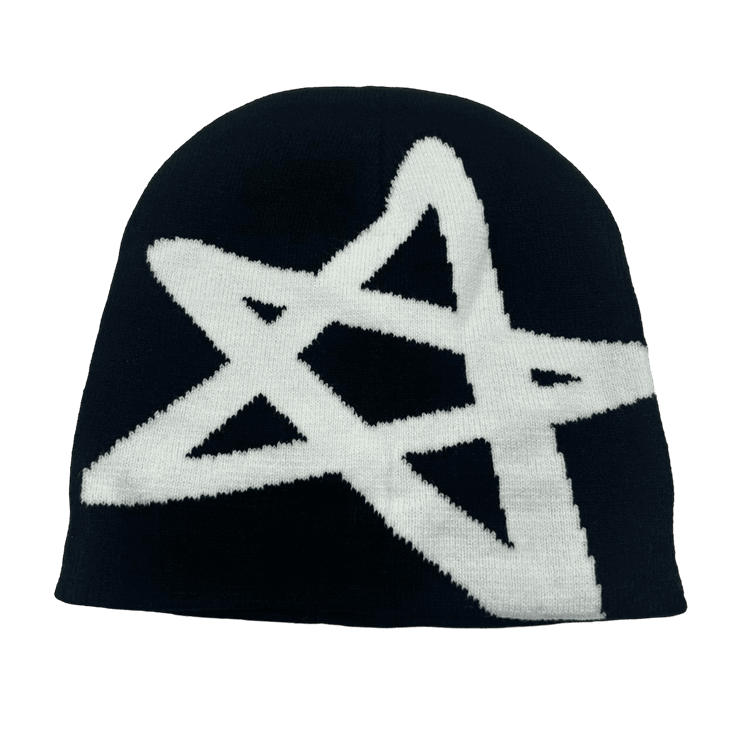 0127- Pentagram Star Beanie