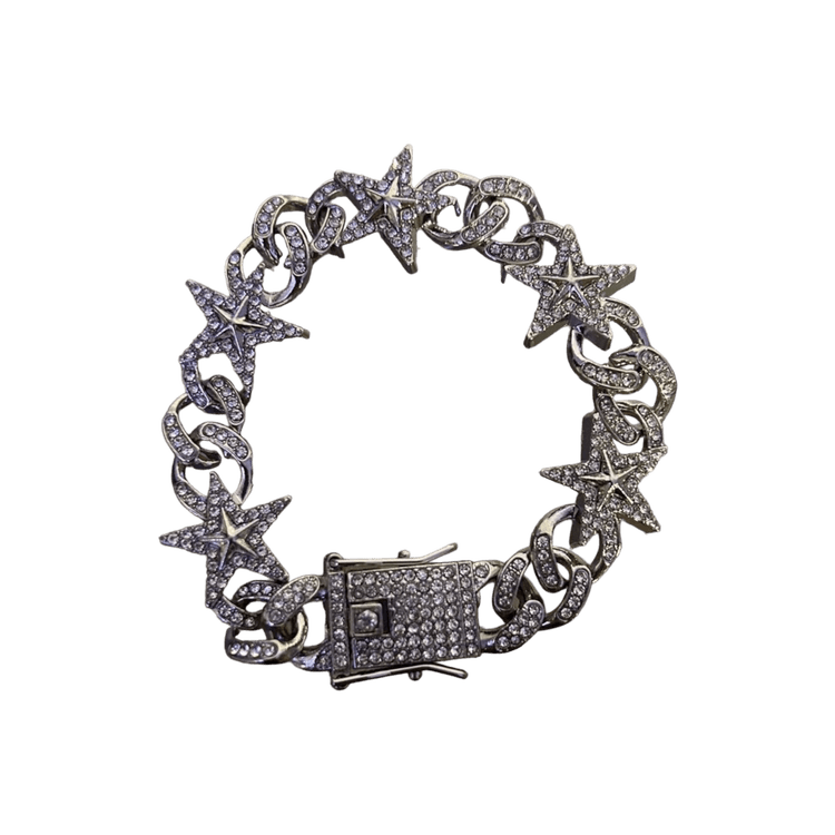 0248 - Y2K Crystal Star Bracelet