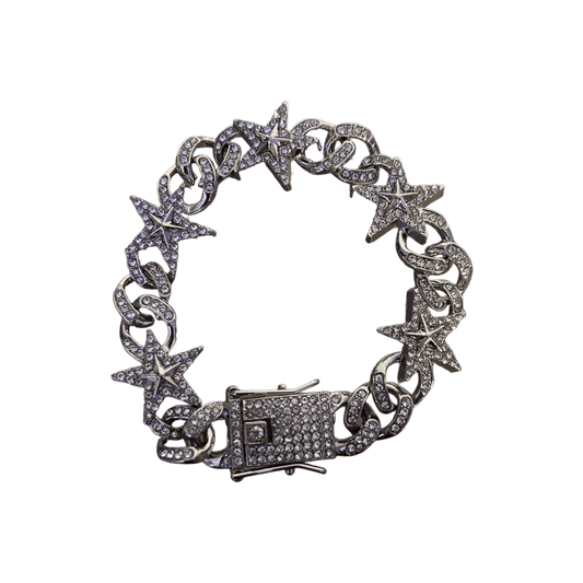 0248 - Y2K Crystal Star Bracelet