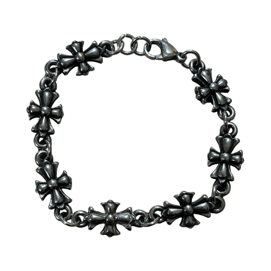 0185 - Gothic Cross Bracelet