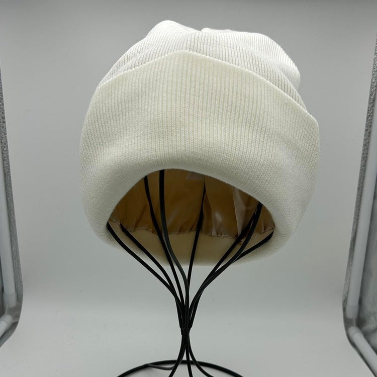 0125 - Satin Lined Beanie (beige)