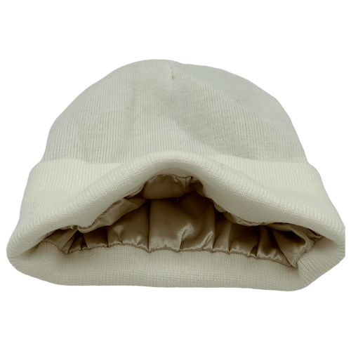 0125 - Satin Lined Beanie (beige)