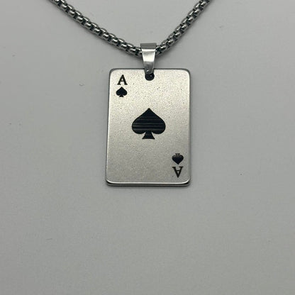 0504 - Poker Cards Necklace Bundle