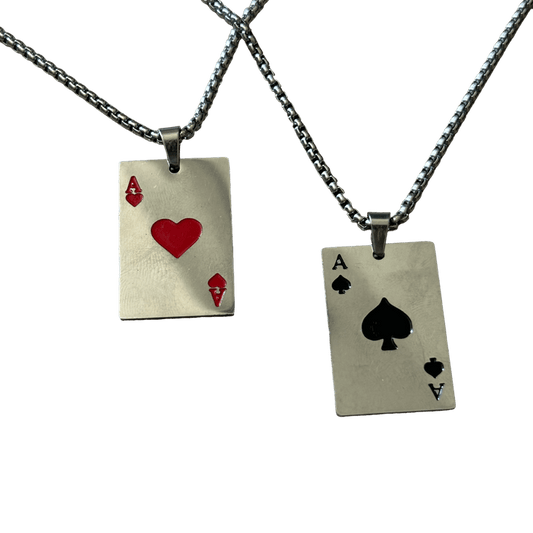 0504 - Poker Cards Necklace Bundle