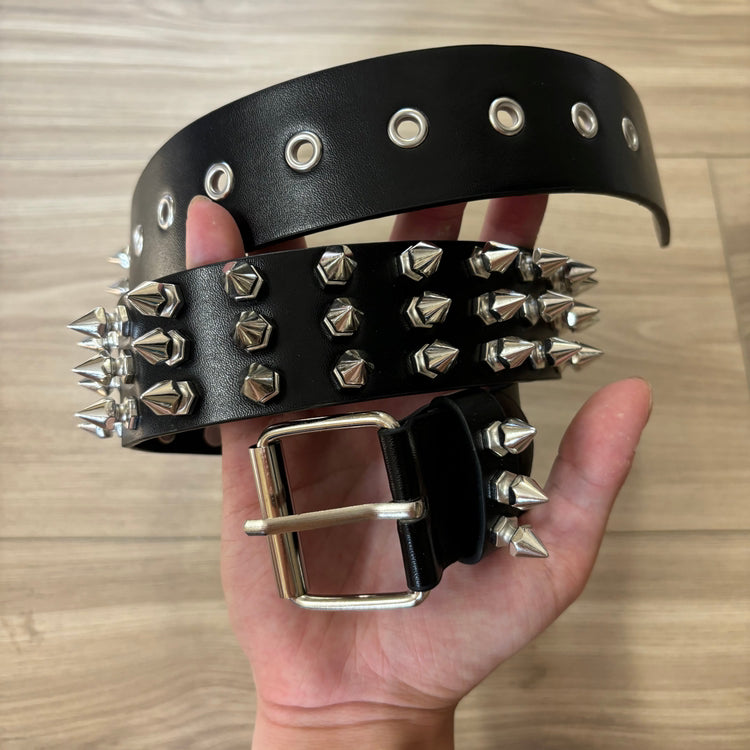 0029 - Emo/Punk Spike Rivet Belt