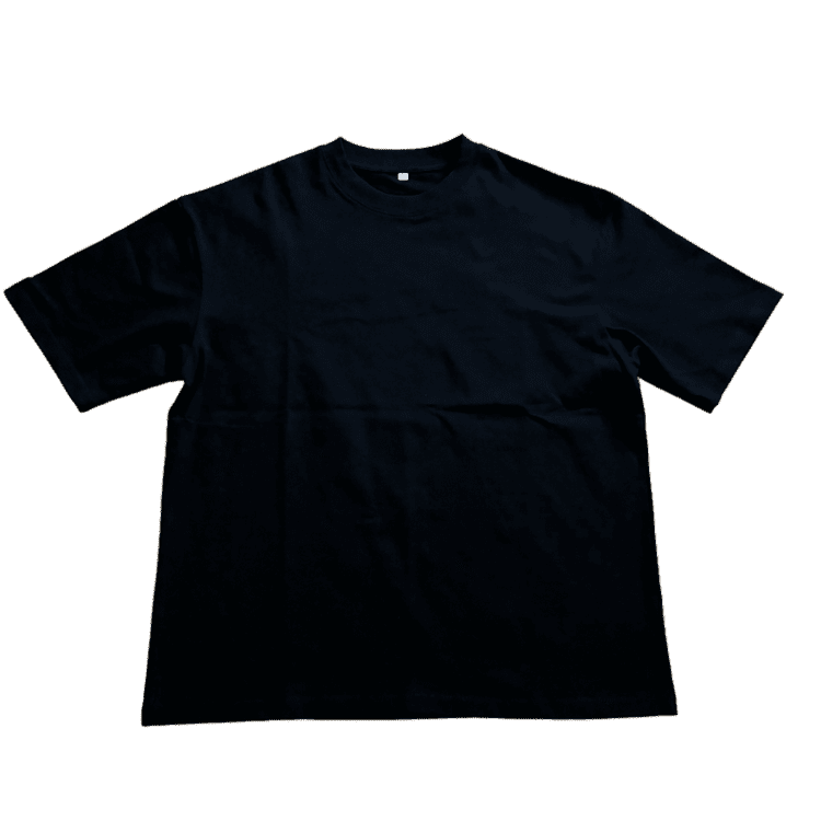 0372 - Blank Heavyweight T-Shirt (black)