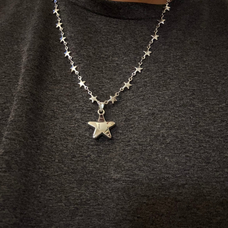 0196 - Y2K Star Necklace Pendant