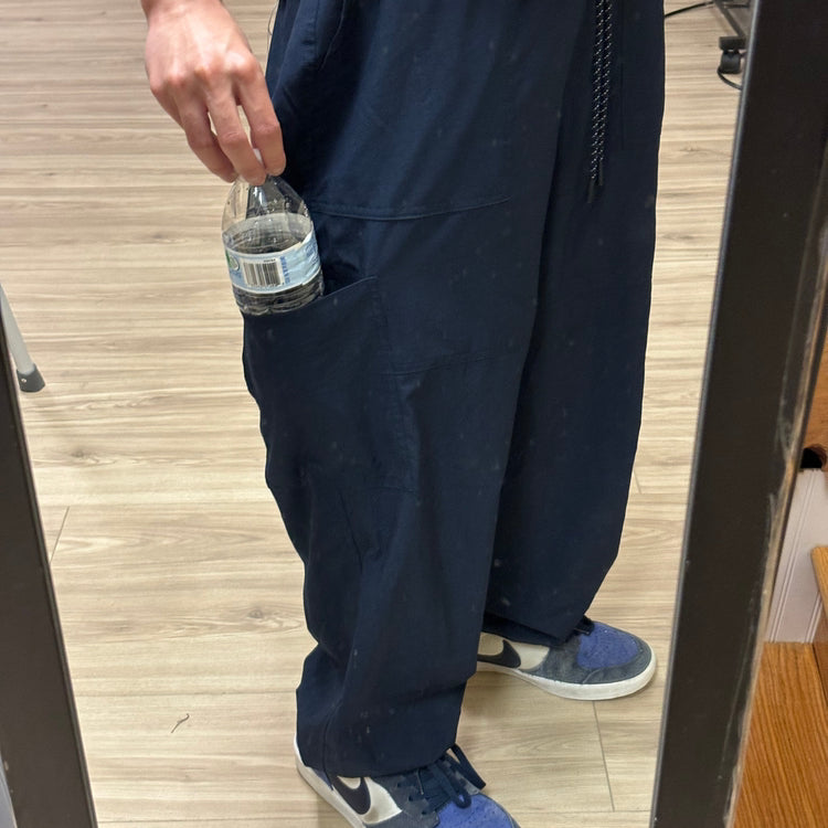 0378 - Navy Tech Track Pants