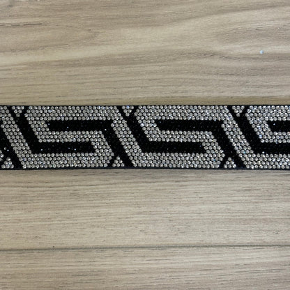0035 - Sparkling Techno Cyber Rhinestone Belt