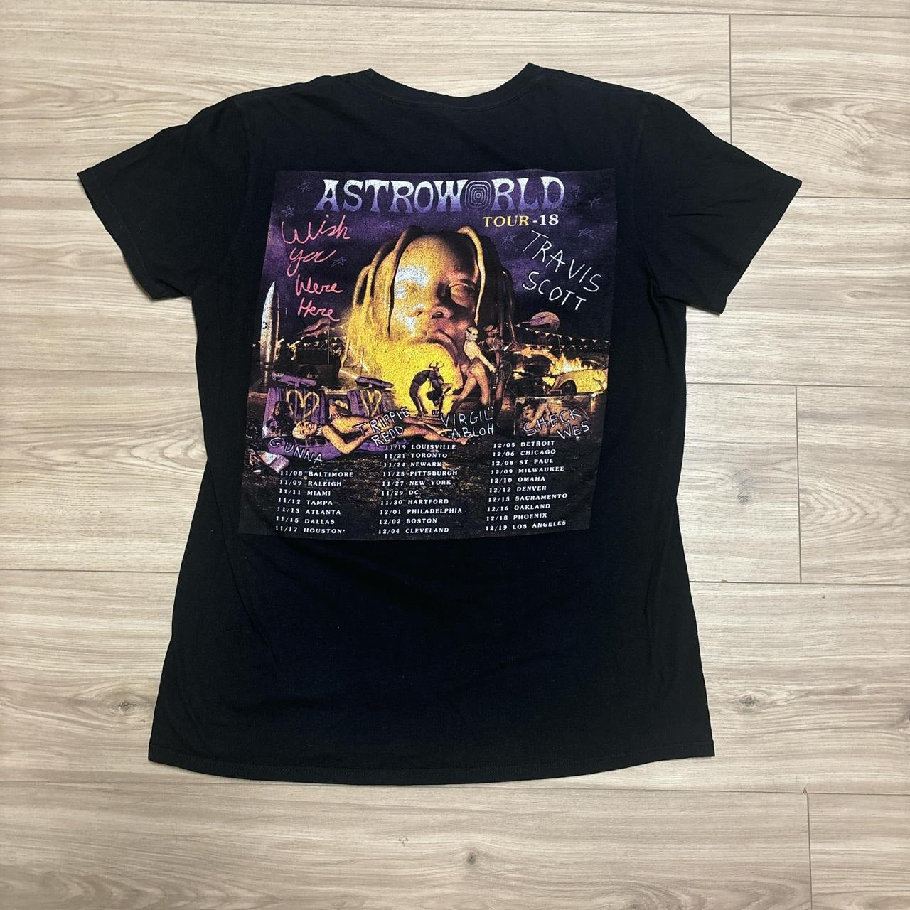 0546 - Travis Scott Astro World '18 Tour Shirt