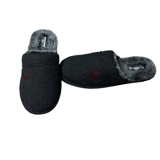 0534 - True Religion Fur Slides