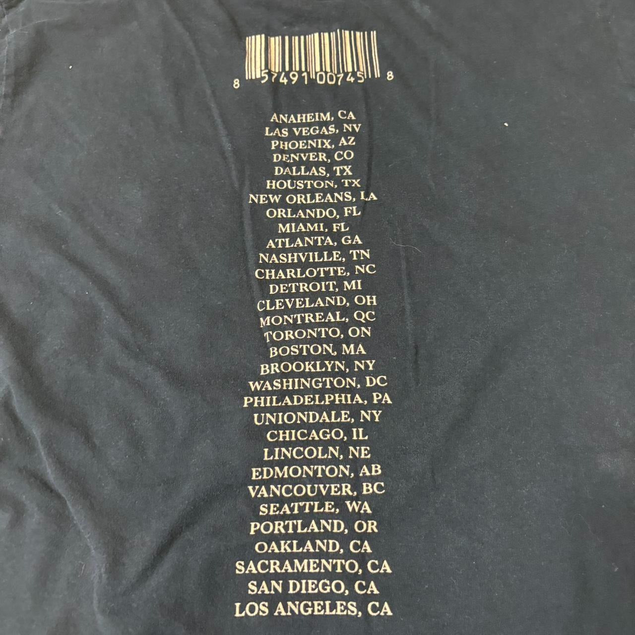 0517 - Rare Vintage Jay-Z 444 Tour Shirt