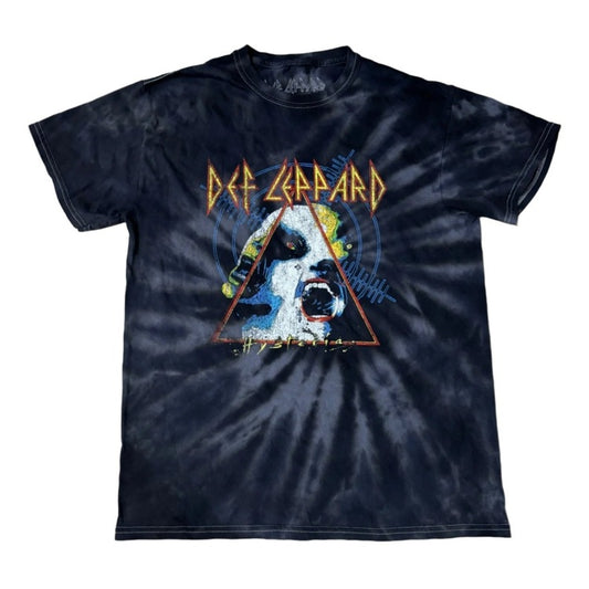 0448 - Def Leppard Hysteria Tie Dye Shirt