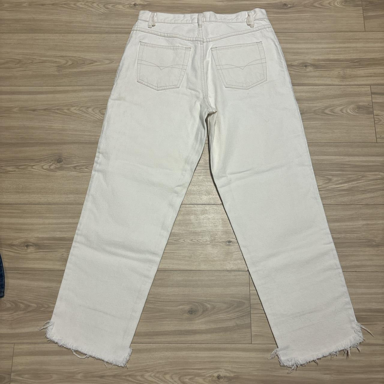 0551 - 2000s Baggy Anchor Blue White Jeans