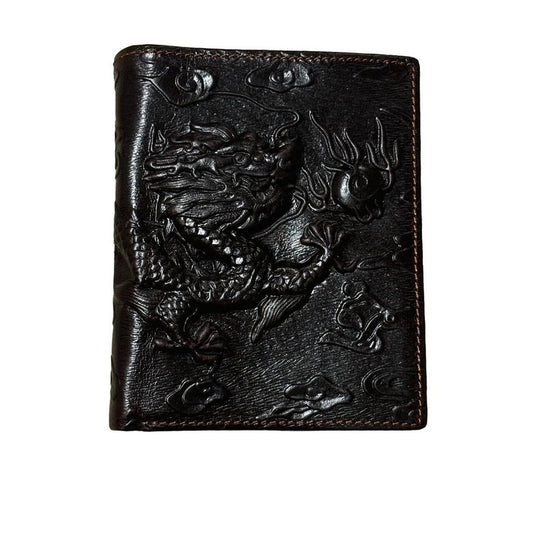 0396 - Embossed Dragon Wallet