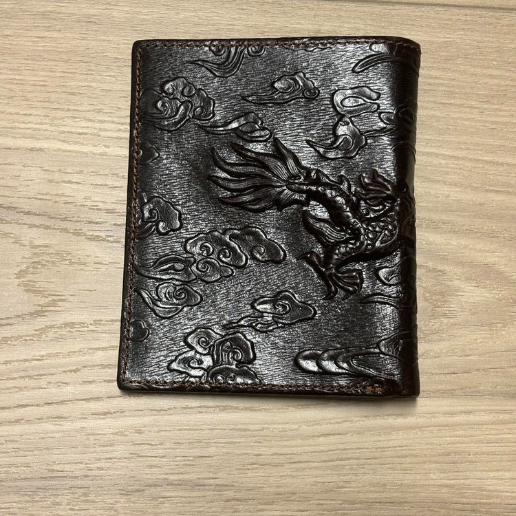 0396 - Embossed Dragon Wallet