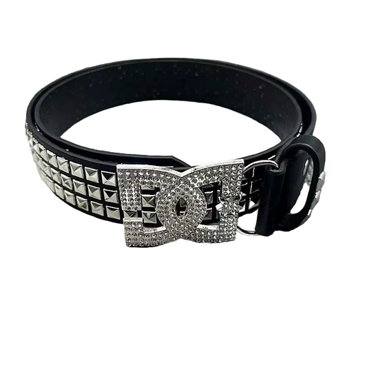 "DC" Rhinestone Belt