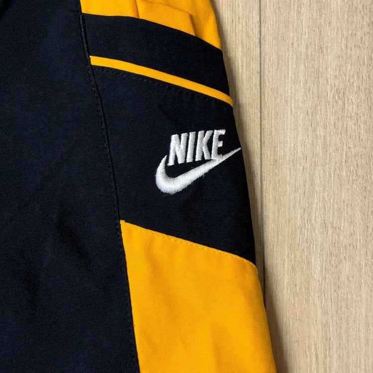 0457 - Black Yellow Nike Track Pants