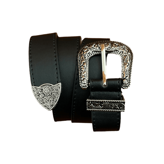 0030 - Y2K Buckle Belt (black)