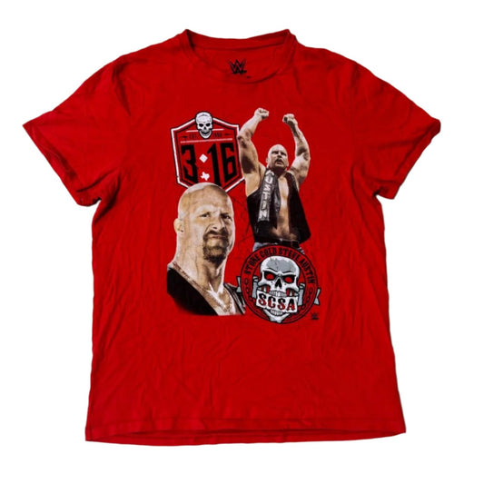 0459 - WWE Stone Cold Steve Austin 3:16 Skull Shirt