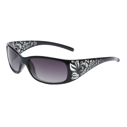 Rhinestone Floral Sunglasses
