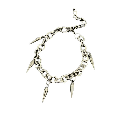Spike Rivet Steel Bracelet