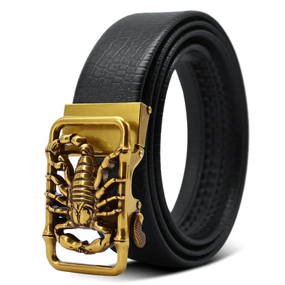 Scorpion Grunge Buckle Belt